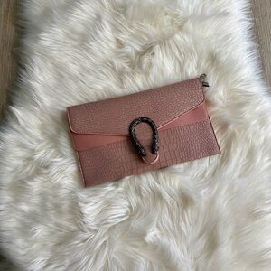 Elegant Pink Clutch Bag